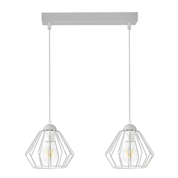 Vrácení Zdarma Lustr na lanku CEED 2xE27/60W/230V