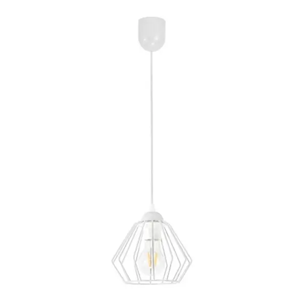 Lustr na lanku CEED 1xE27/60W/230V bílá Koupit Online