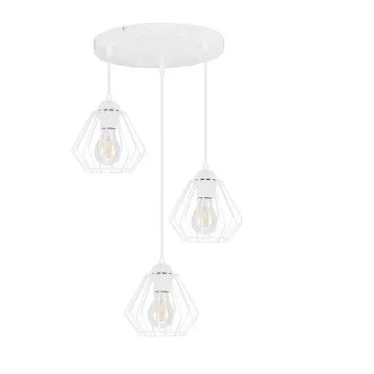 Objednat Nyní Lustr na lanku CEED 3xE27/60W/230V bílá