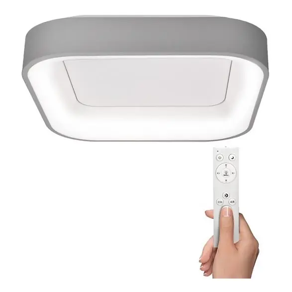 LED Stmívatelné stropní svítidlo TREVISO LED/48W/230V + dálkové ovládání Odeslání Ihned