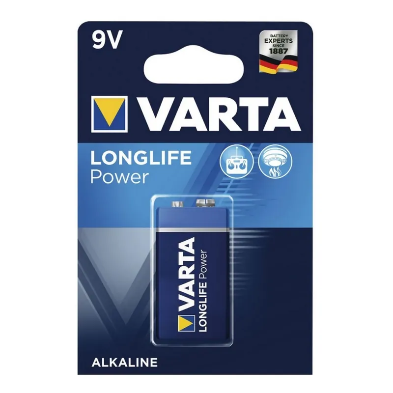 Varta 4922121411 - 1 ks Alkalická baterie LONGLIFE 9V Vrácení Zdarma