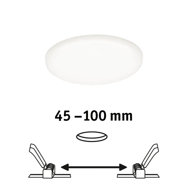 Cenově Výhodný Paulmann 92391 - LED/8,5W IP44 Koupelnové podhledové svítidlo VARIFIT 230V