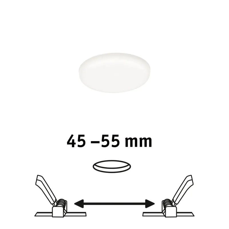 Paulmann 92390 - LED/4,5W IP44 Koupelnové podhledové svítidlo VARIFIT 230V Akční Nabídka
