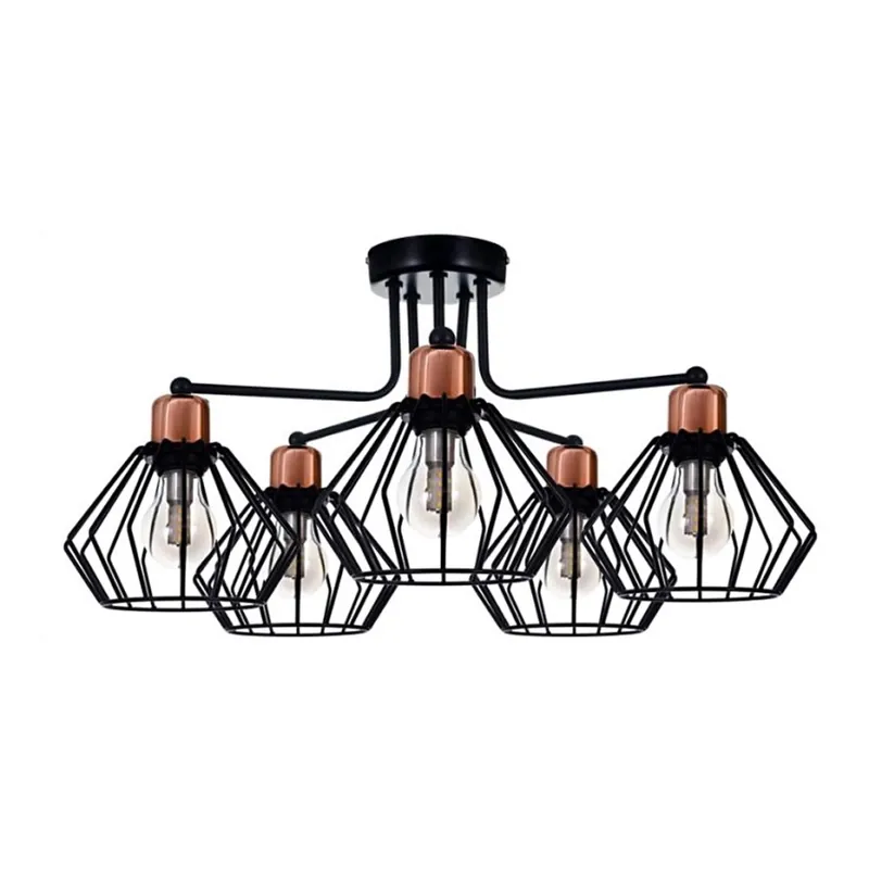Přisazený lustr PORTO 5xE27/40W/230V Novinka