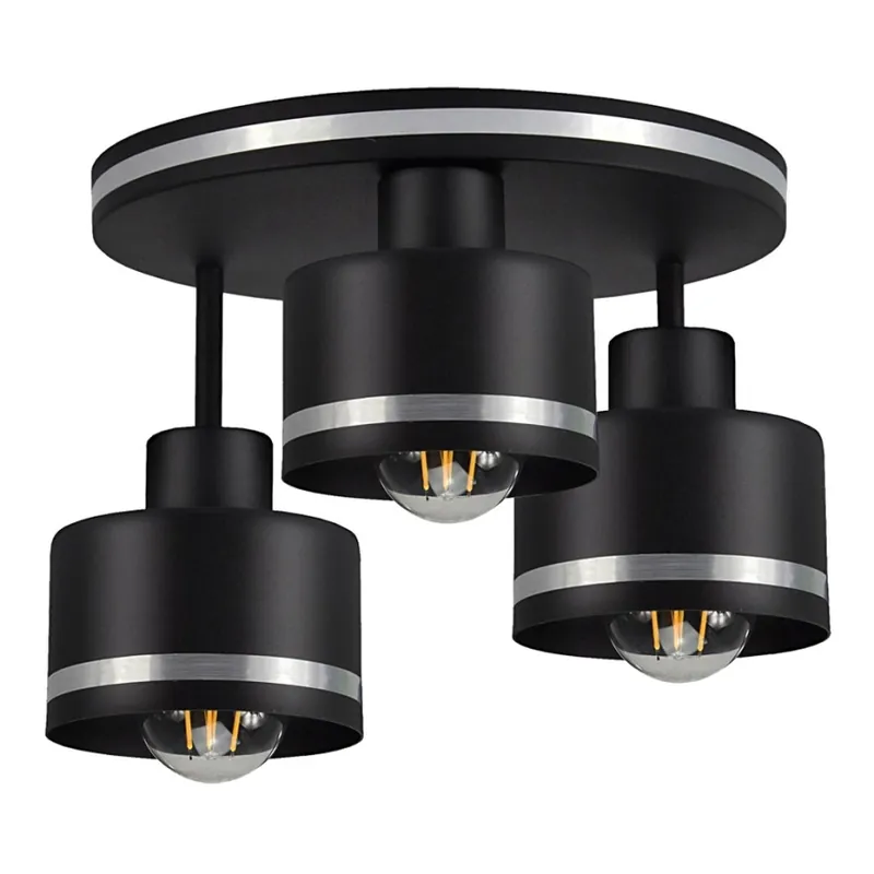 Přisazený lustr BODO SILVER 3xE27/60W/230V Kup Teď