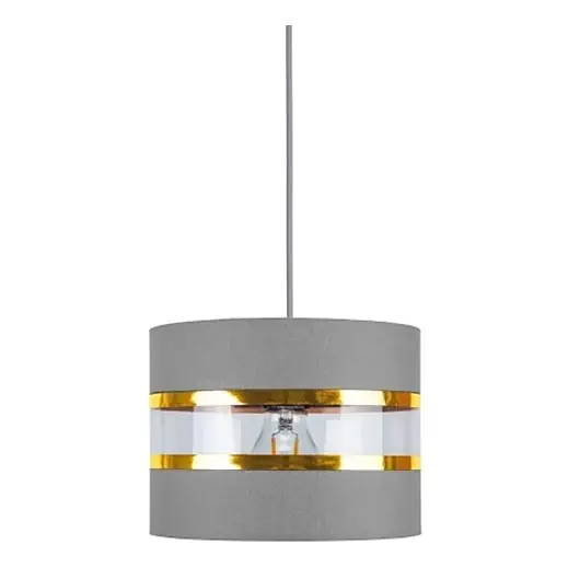 Nejprodávanější Lustr na lanku LIND 1xE27/60W/230V šedá