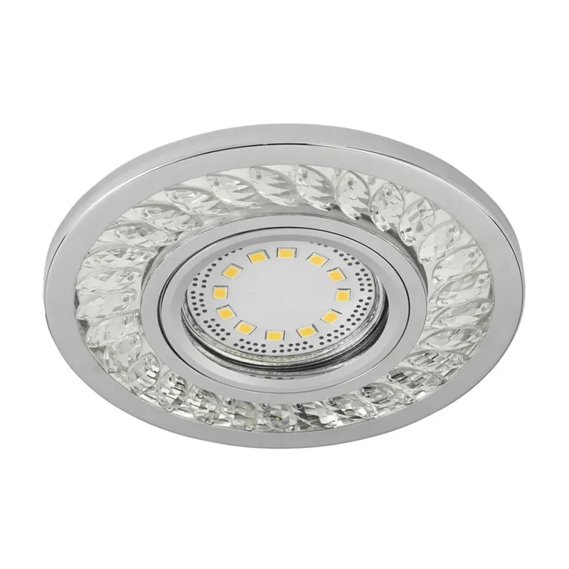 Víkendová Akce LED Podhledové svítidlo EYE 1xGU10/50W + LED/3W/230V