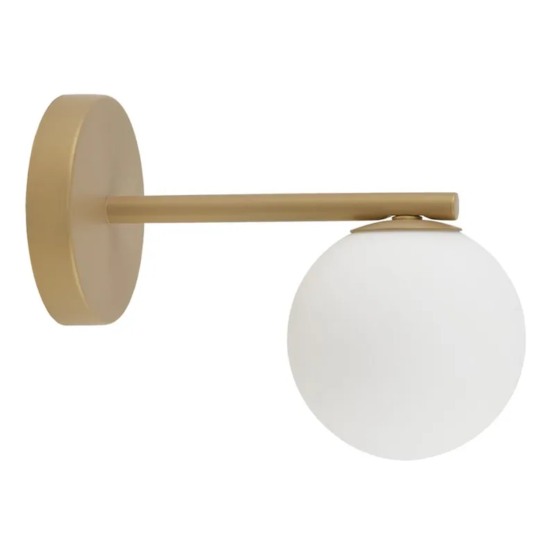 Vrácení Zdarma Nástěnná lampa GAMA 1xG9/12W/230V zlatá