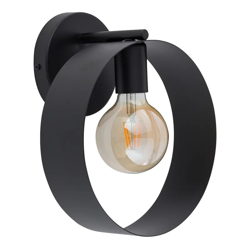 Objednat Nyní Nástěnné svítidlo HAPPY 1xE27/60W/230V černá