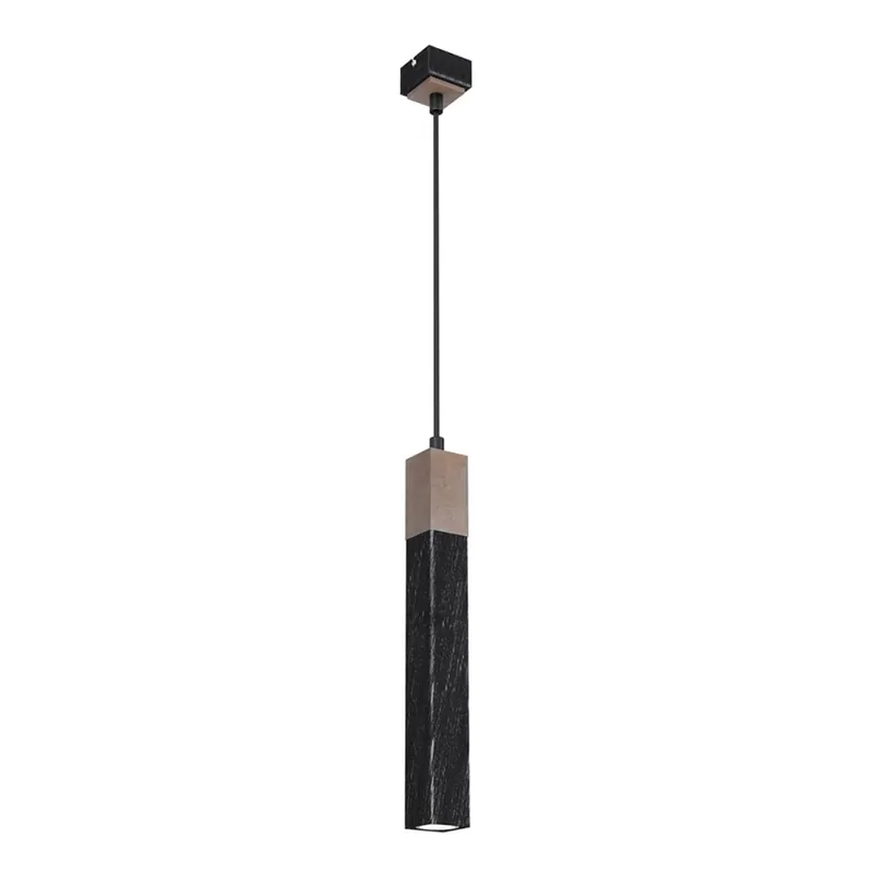 Lustr na lanku SOLO 1xGU10/MR11/40W/230V černá Levný