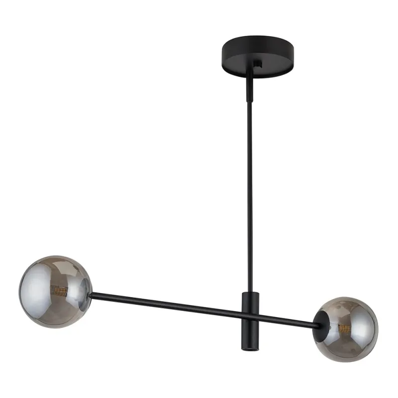 Cenová Bomba Lustr na tyči ORO 2xG9/12W/230V černá/šedá
