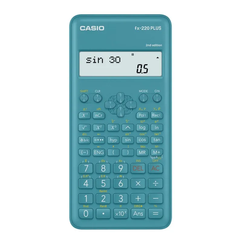 Casio - Školní kalkulačka 1xAAA tyrkysová Výhodná Nabídka