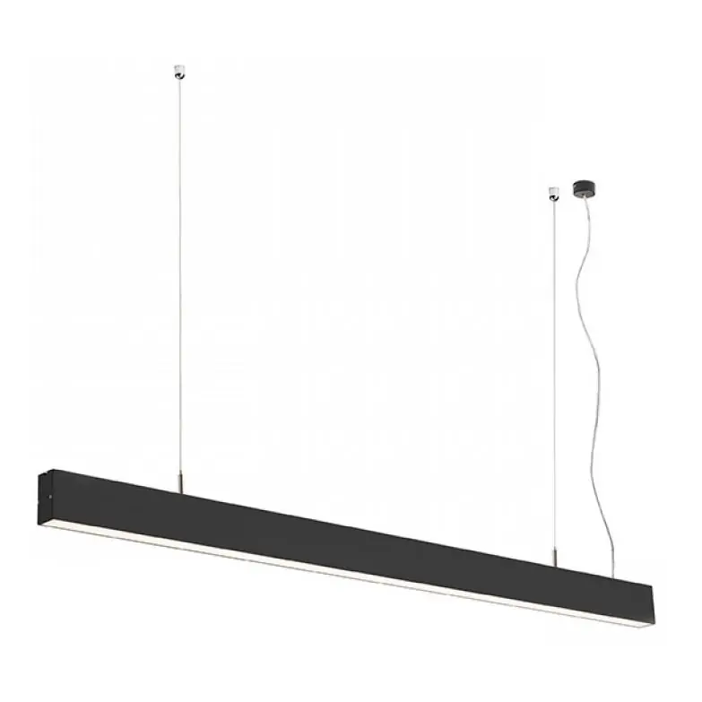 RED - Design Rendl - R12719 - LED Lustr na lanku PESANTE LED/40W/230V černá Vrácení Zdarma