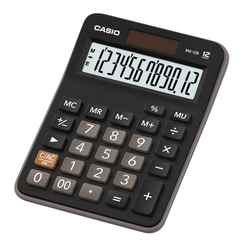 Značkový Casio - Stolní kalkulačka 1xLR1130 černá