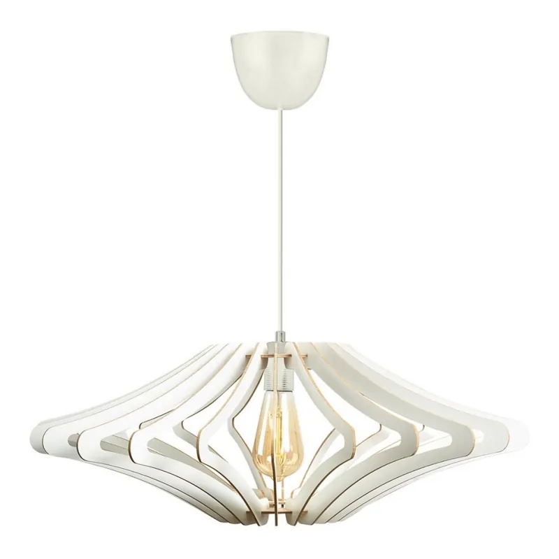 Kup Teď Lustr na lanku 1xE27/60W/230V bílá pr. 59 cm