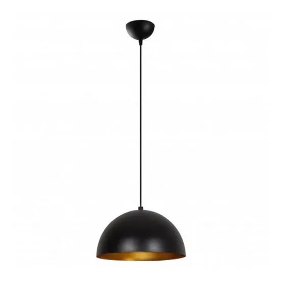 Dokud Zásoby Vydrží Lustr na lanku SIVANI 1xE27/40W/230V pr. 30 cm černá/měděná