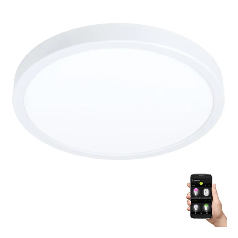 Eglo - LED Stmívatelné koupelnové stropní svítidlo LED/19,5W/230V 2700-6500K IP44 ZigBee pr. 28,5 cm Cenový Hit