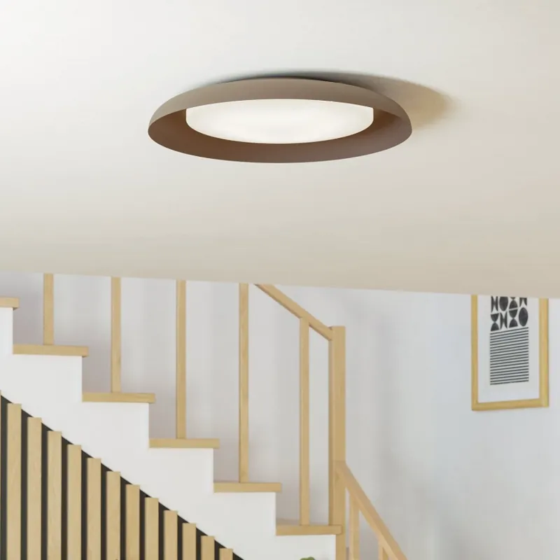 Akční Nabídka Eglo 99704 - LED Stropní svítidlo PENJAMO LED/17,1W/230V hnědá