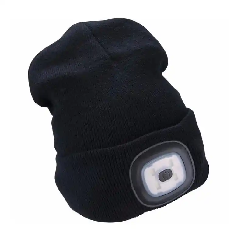 Jen Po Omezenou Doba Extol - Čepice s čelovkou a USB nabíjením 300 mAh černá vel. UNI