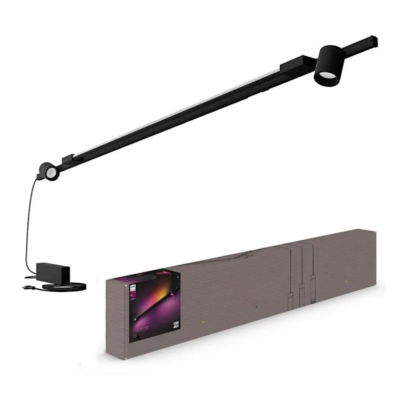 Nakupujte Hned Philips - SADA 3xLED RGB Stmívatelné nástěnné bodové svítidlo do lištového systému Hue PERIFO LED/39,9W/230V 2000-6500K