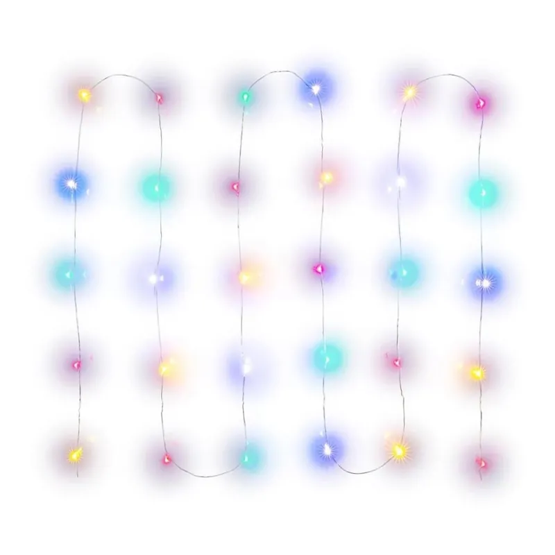 Cenová Bomba LED řetěz 30xLED/2xAA 3,3m multicolor
