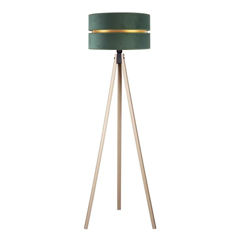 Objednat Nyní Duolla - Stojací lampa DUO 1xE27/60W/230V pr. 44 cm zelená/béžová
