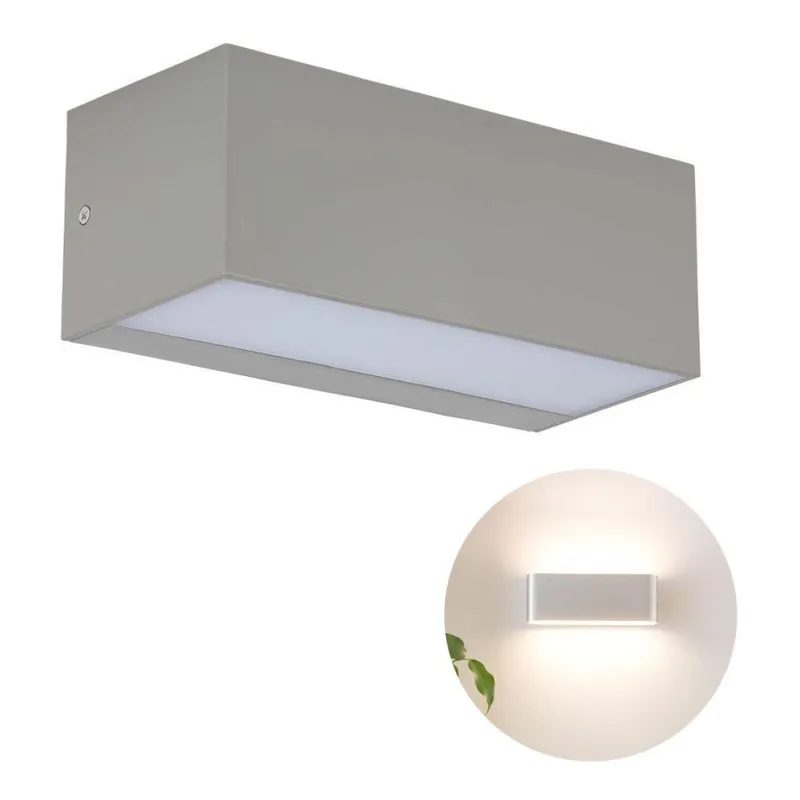 LED Venkovní nástěnné svítidlo LED/12W/230V 6400K IP65 Objednat Nyní