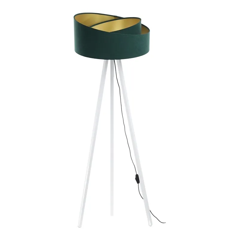 Stojací lampa GALAXY 1xE27/60W/230V zelená/bílá Přímo Od Výrobce