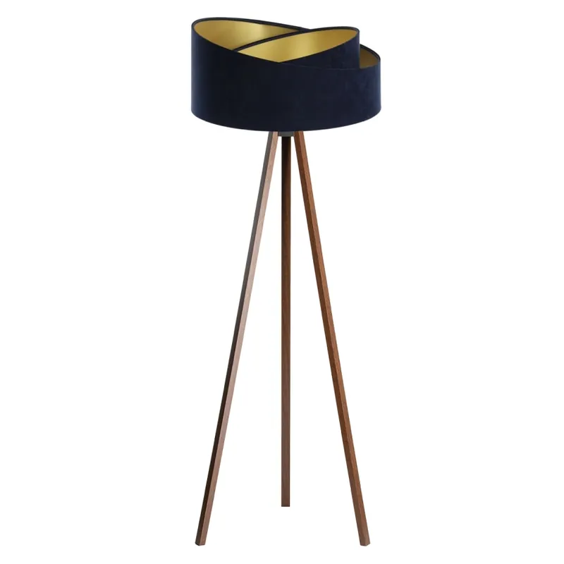 Vrácení Zdarma Stojací lampa GALAXY 1xE27/60W/230V modrá/wenge