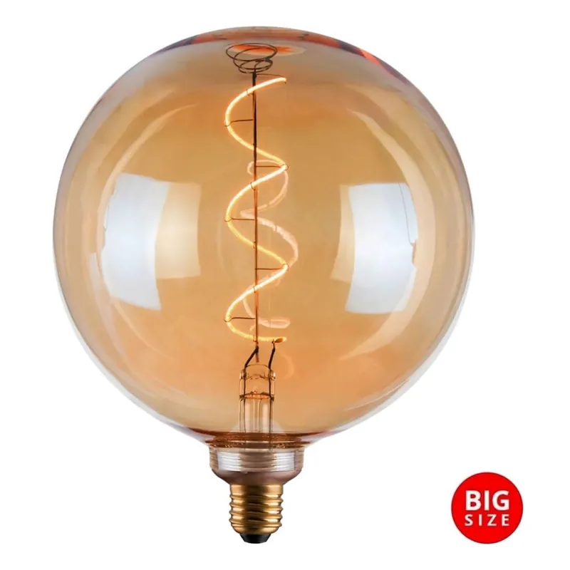 Zlevněný LED Žárovka DECO VINTAGE G200 E27/4W/230V 1800K