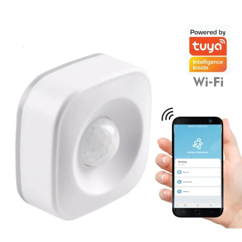 Senzor pohybu PIR 3xAAA/1,5V Wi-Fi Tuya Akční Cena