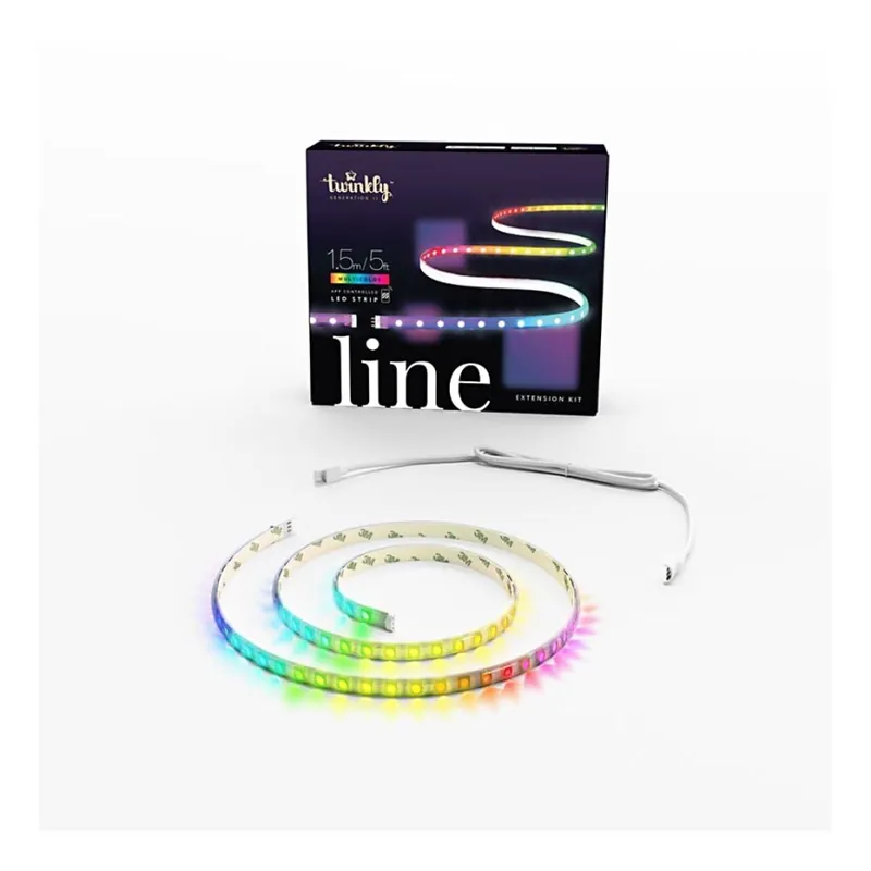 Twinkly - LED RGB Prodlužovací stmívatelný pásek LINE 100xLED 1,5 m Wi-Fi Bezpečná Platba