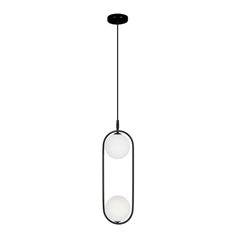 Lustr na lanku CORDEL 2xG9/28W/230V černá Originální