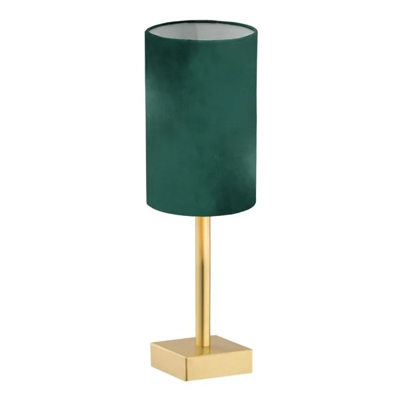 Novinka Argon 8108 - Stolní lampa ABRUZZO 1xE14/7W/230V mosaz/zelená