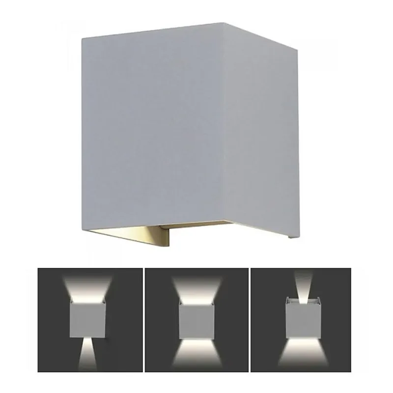 Poslední Šance LED Venkovní nástěnné svítidlo LED/5W/230V 3000K IP65 šedá