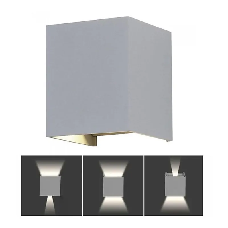 Odeslání Ihned LED Venkovní nástěnné svítidlo LED/5W/230V 4000K IP65 šedá