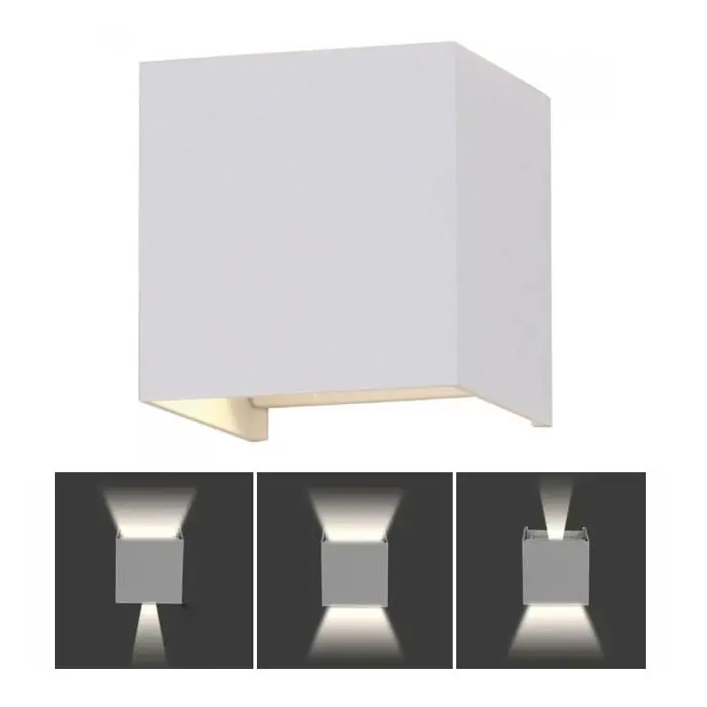 LED Venkovní nástěnné svítidlo LED/5W/230V 3000K IP65 bílá Levný