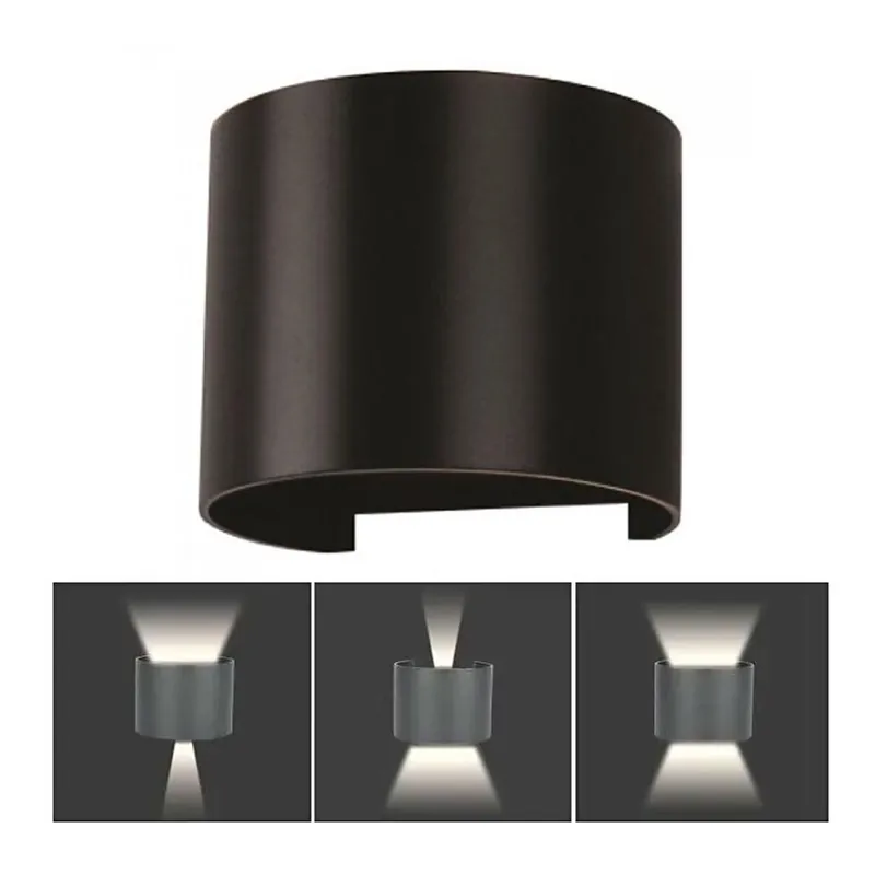 LED Venkovní nástěnné svítidlo LED/6W/230V 4000K IP65 černá Jen Po Omezenou Doba