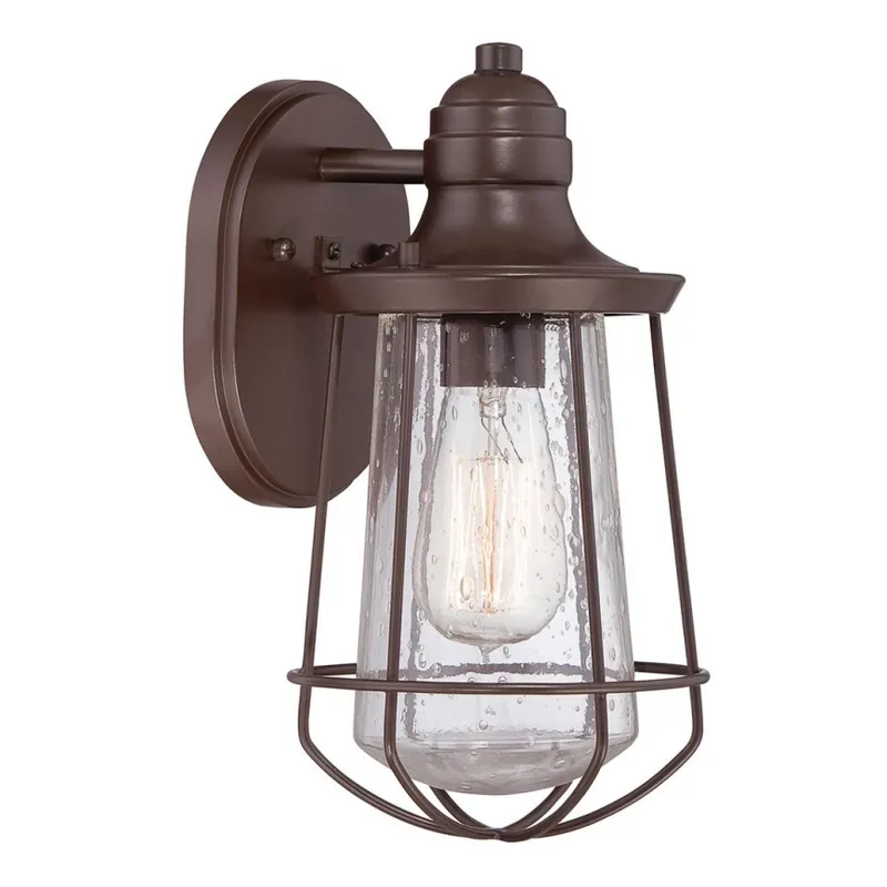Cenově Výhodný Quoizel - Venkovní nástěnné svítidlo MARINE 1xE27/60W/230V IP44 hnědá