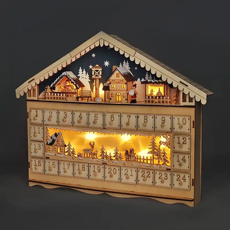 Brilagi - LED Adventní kalendář LED/2xAA borovice Nejlepší Volba