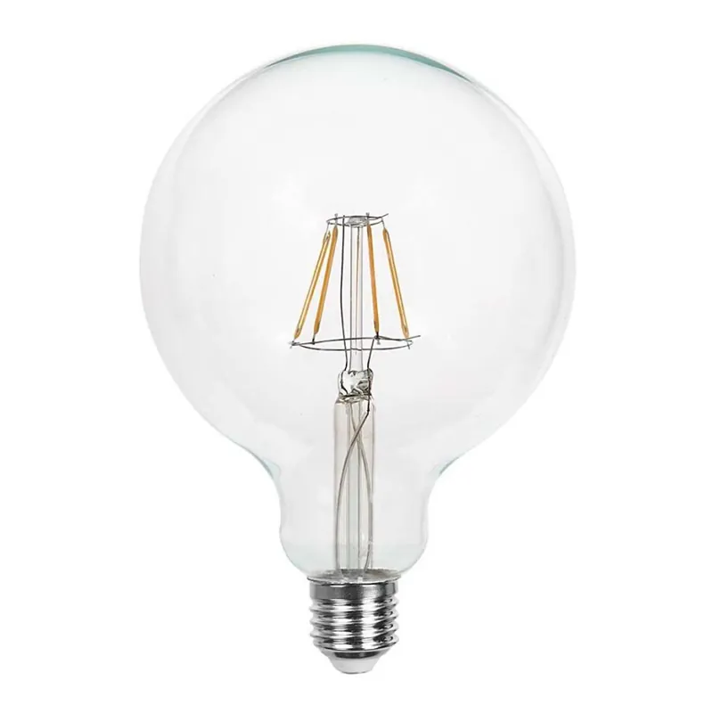 Poslední Šance LED Žárovka FILAMENT G125 E27/12W/230V 6500K