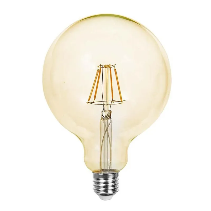 LED Žárovka FILAMENT G125 E27/12W/230V 2200K Speciální Cena