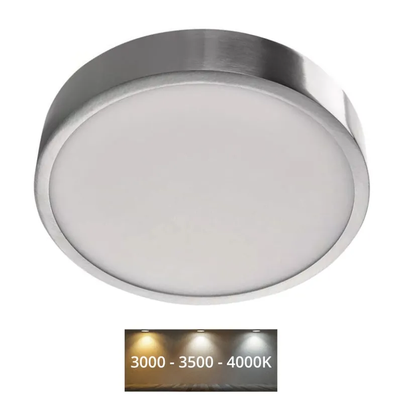 Kup Teď LED Stropní svítidlo NEXXO LED/21W/230V 3000/3500/4000K pr. 22,5 cm lesklý chrom