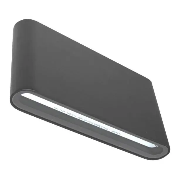 LED Venkovní nástěnné svítidlo FLOW 2xLED/6W/230V IP54 3000K antracit Top Prodej