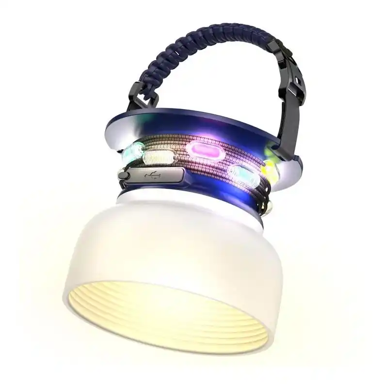 Nejlepší Volba LED RGB Přenosná solární nabíjecí lampa s LED řetězem LED/10W/5V 3600 mAh IP65 3600 mAh