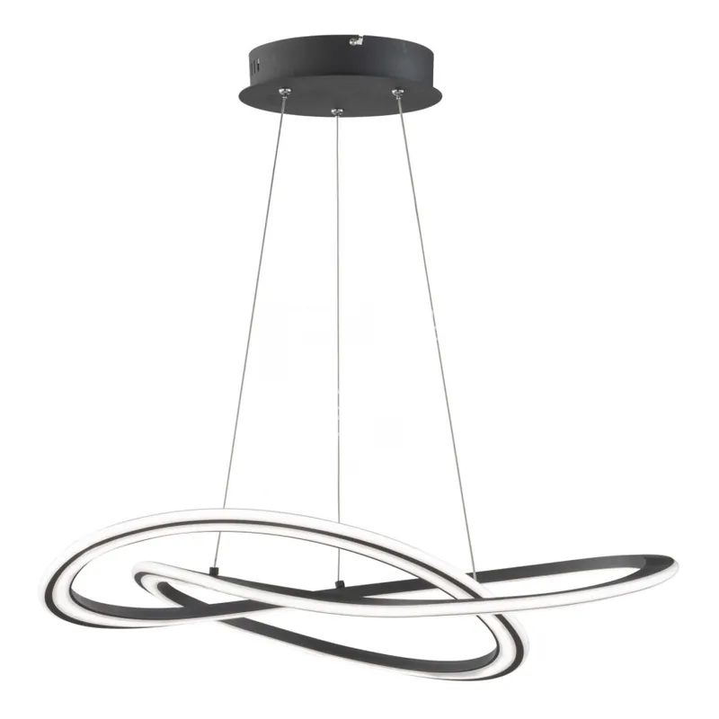 Dokud Zásoby Vydrží Wofi 10494 - LED Stmívatelný lustr na lanku OHIO LED/34W/230V
