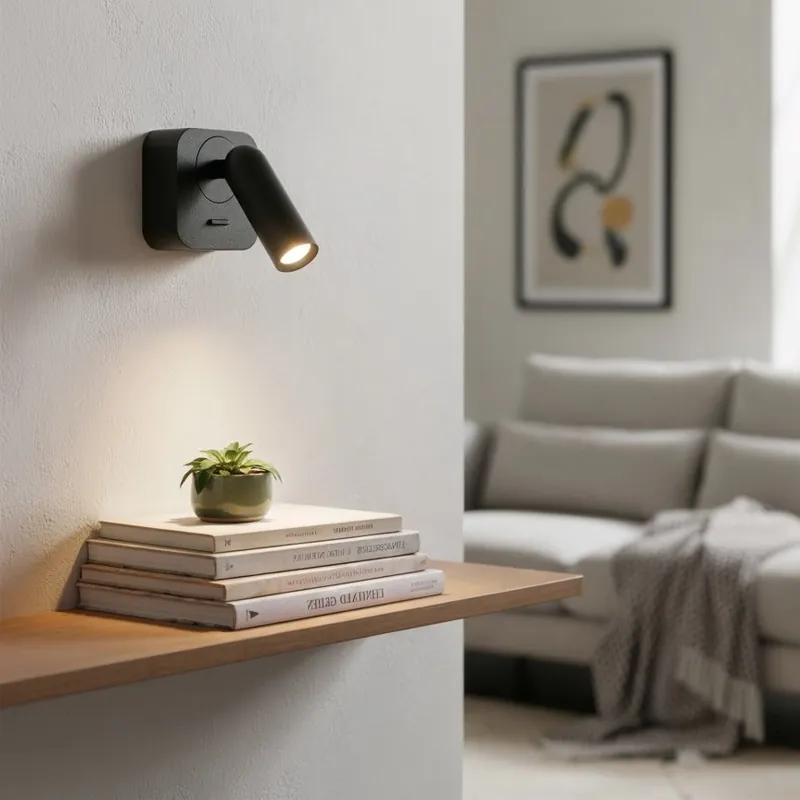 Ideal Lux - LED Nástěnné bodové svítidlo BEAN LED/3W/230V CRI 90 černá Ověřený