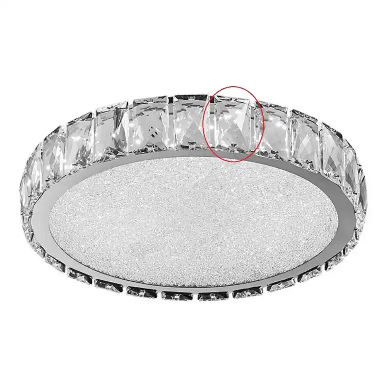 Nejlepší Volba Luxera 62406 - Náhradní sklo ke stropnímu svítidlu GIRO 30 x 50 mm