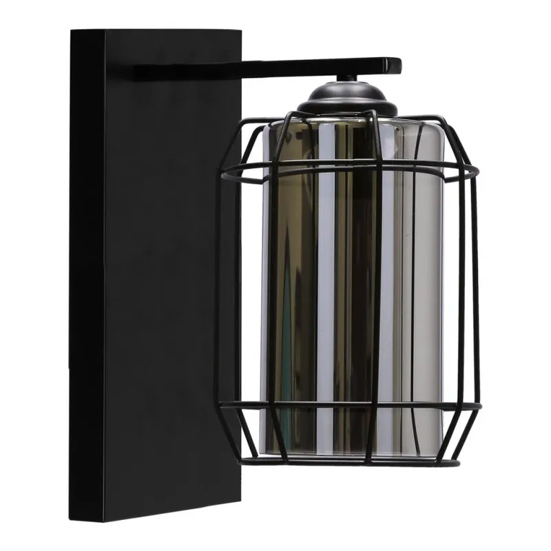 Nástěnná lampa JONERA 1xE27/40W/230V černá Značkový