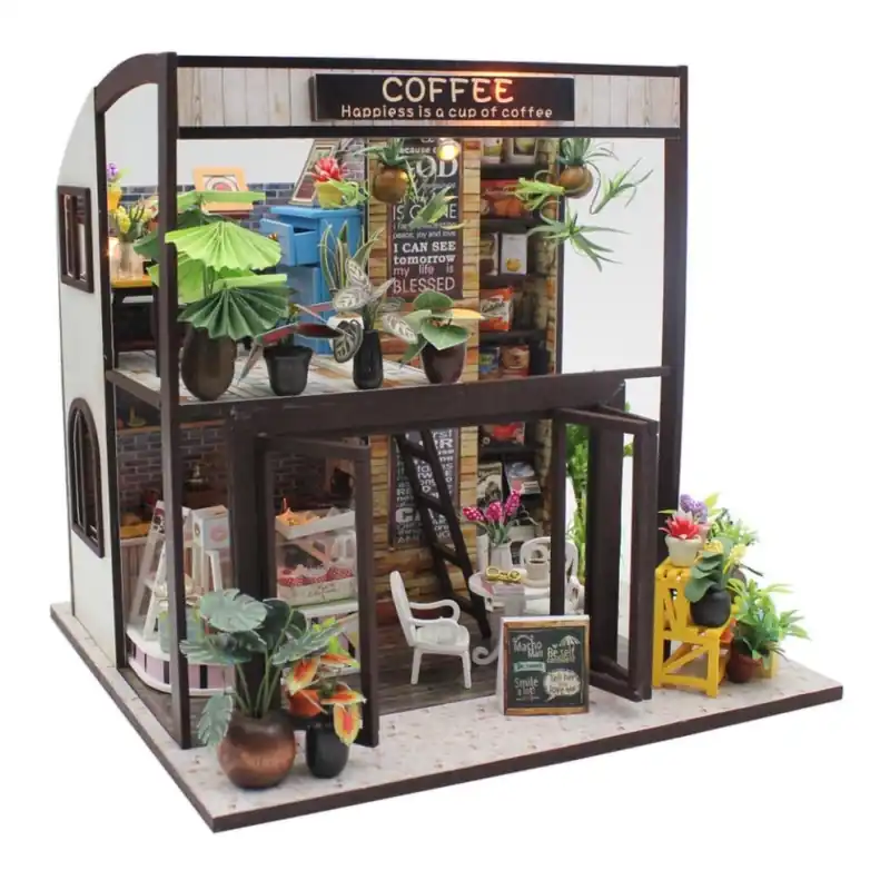Levný 2Kids Toys - Dětský domeček Kavárna 2xAA